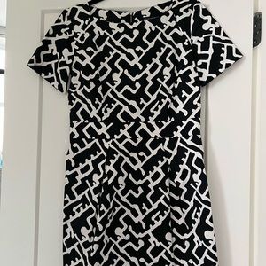 Cap sleeve fit and flare dress